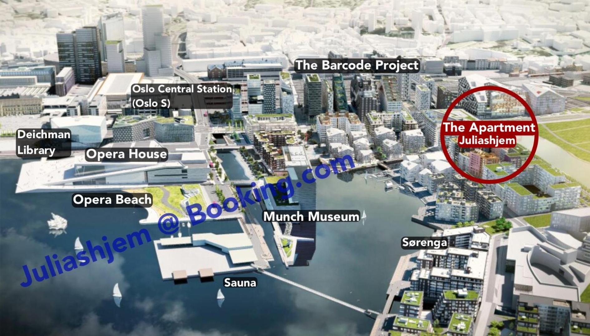 Bjorvika Opera & Munch Area - By The Sea & In The City, Near Oslo Centralstation 外观 照片